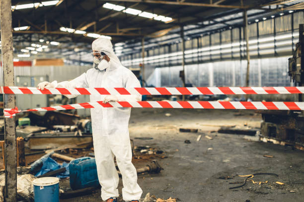 Professional Crime Scene Cleanup technician working in Mountain View, WY
